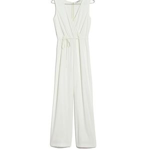Madewell Tie Waist Wide Leg Jumpsuit